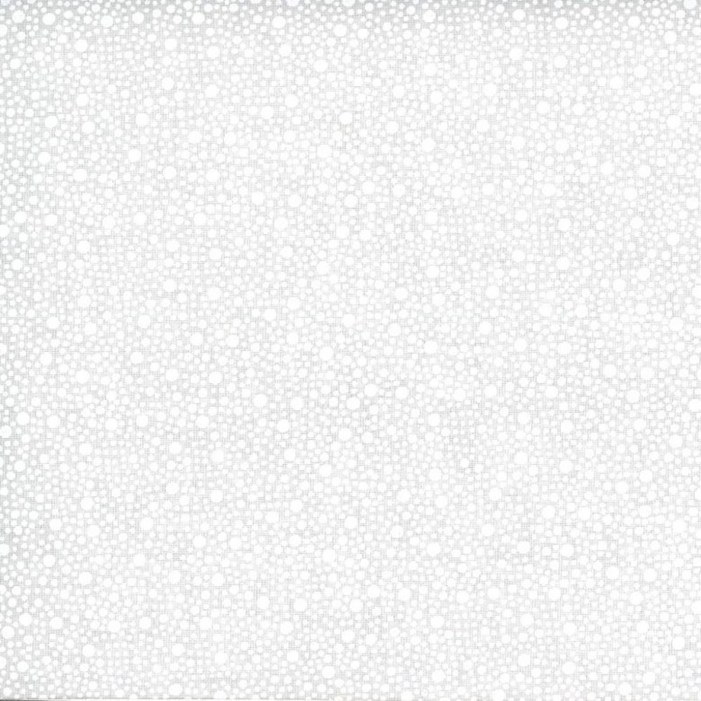 4 Yard White on White Tone on Tone Cotton Fabric Quilting Sew MDG Sprinkles Dot